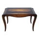 Vintage coffee table in marquetry wood, Louis XV style, 70 x 34 x 52 cm