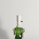 Green Glass Table Lamp Börne Augustsson, Åseda, 1950s