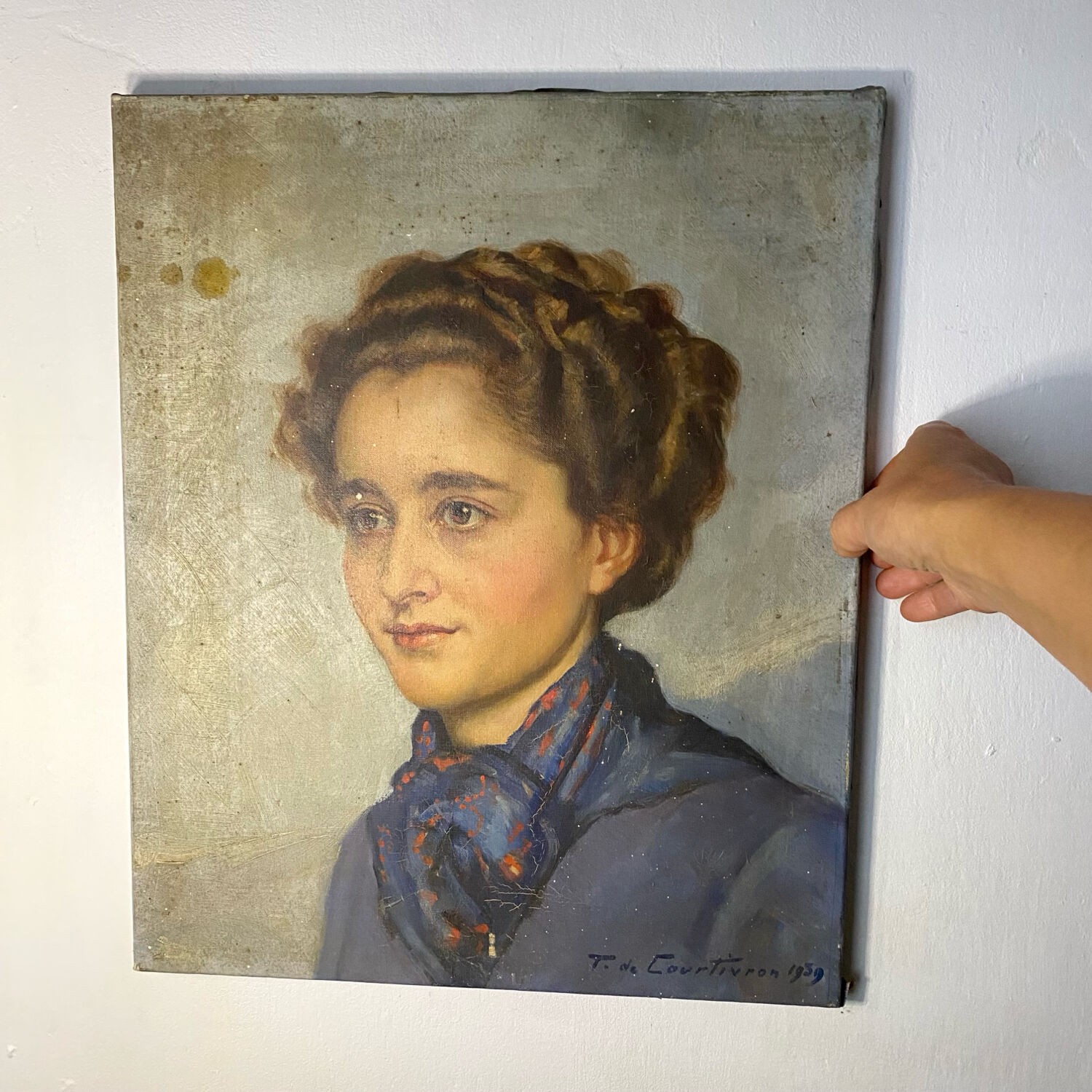 Portrait of Woman T. de Courtivron 1939