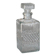 Vintage pressed glass whisky decanter