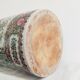 Vase rouleau de 47 cm en porcelaine de Canton Chine