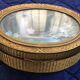 Gilded metal box with watercolor miniature