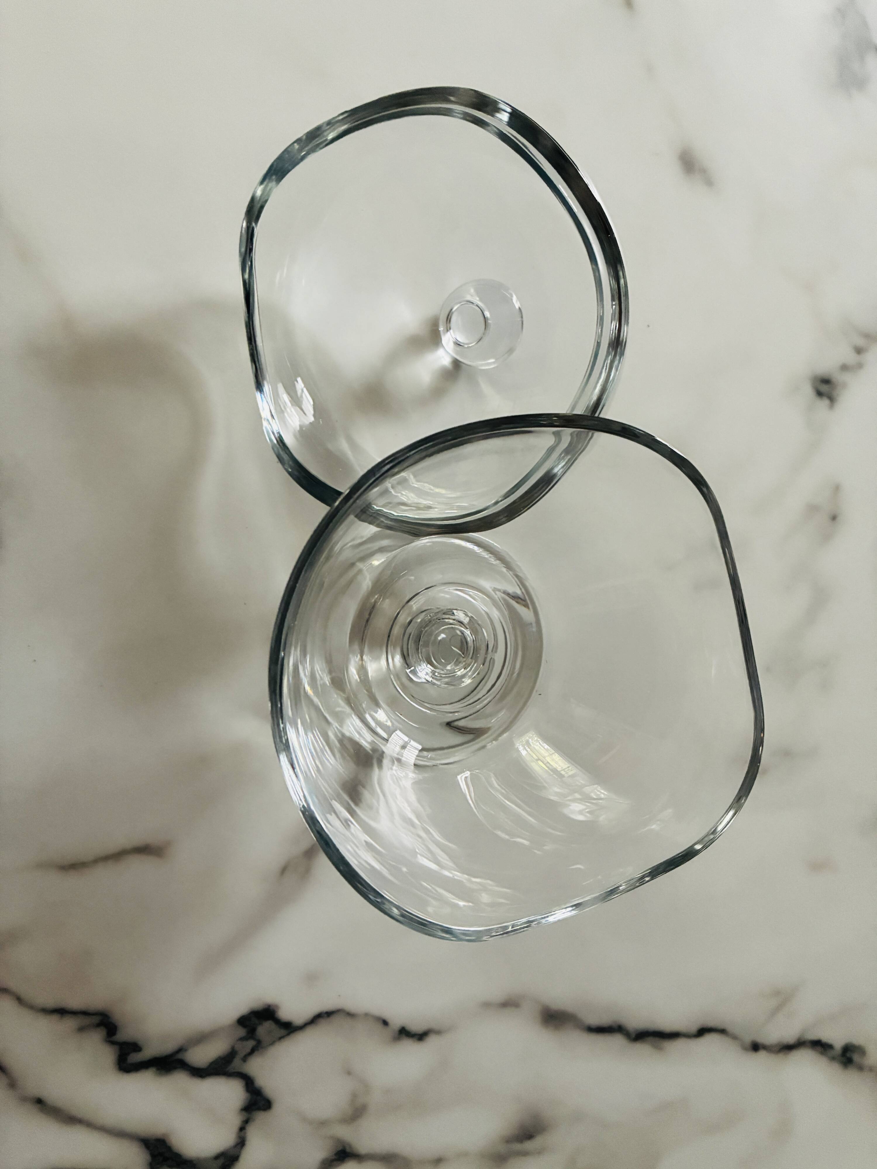 Turkish glass bonbonnière