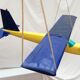 Modèle l’avion vers 1980 années avec moteur à l’essence en plastique dimension H-25cm- L-105- Pr-170