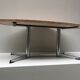 Table basse acier avec plateau en marbre
