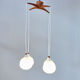 Pendentif satiné par uno &östen kristiansson pour luxus