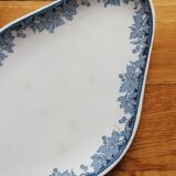 Iron clay dish "Platane" model Saint Amand and Hamage early 20th century