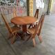 Table T40 in solid oak by Pierre Chapo from around 1970.
