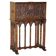 18th-century carved Spanish cabinet with hidden storage.