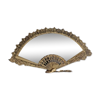 Beveled mirror structure representing a fan. Napoleon III.