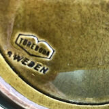 Toreboda Sweden 2 stoneware plates with handles