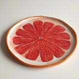 Plat pamplemousse rose 30 cm
