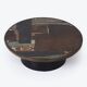 Coffee table by Paul Kingma, 1979 – Mosaic in earth tones, Ø100 cm