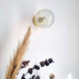 Globe wall lamp