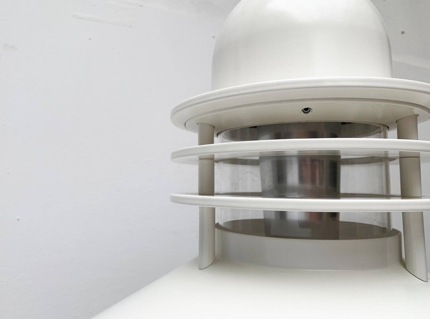 Maxi Nyhavn suspension Danish mid-century by Alfred Homann and Ole v. Kjær for Louis Poulsen