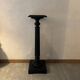 Colonne, sellette en bois noir