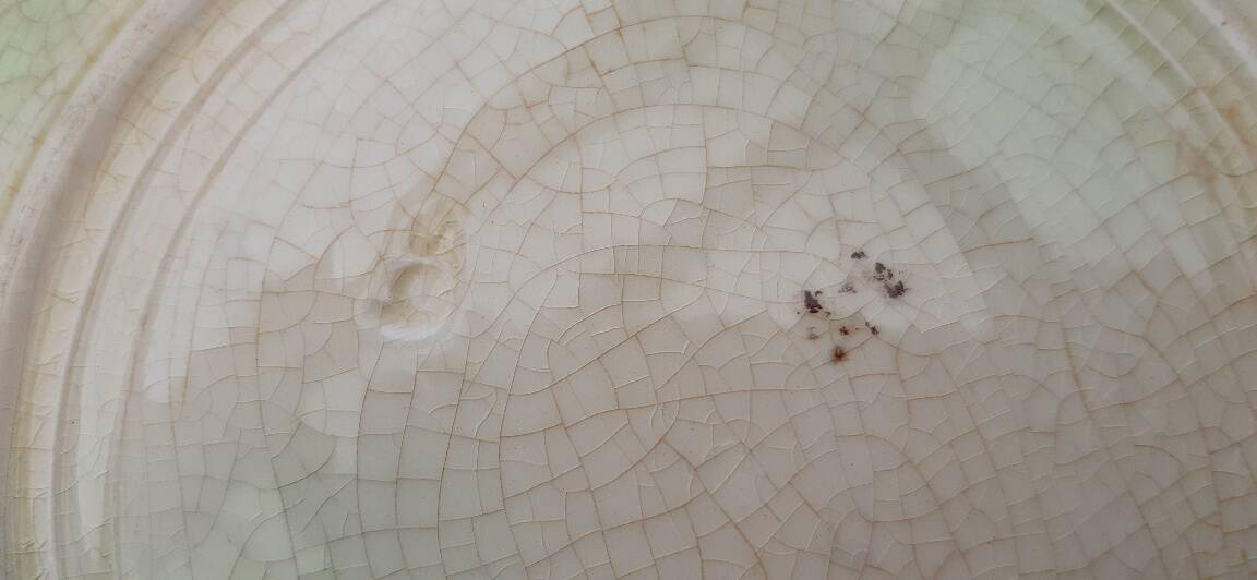 Slip plate from the early 20th century