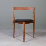 Iconic Dining Set by Hans Olsen – Teak Round Table and 4 Chairs, Denmark, 1960s