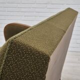 1950s, Danish 3 seater sofa in original very good condition, oak wood.