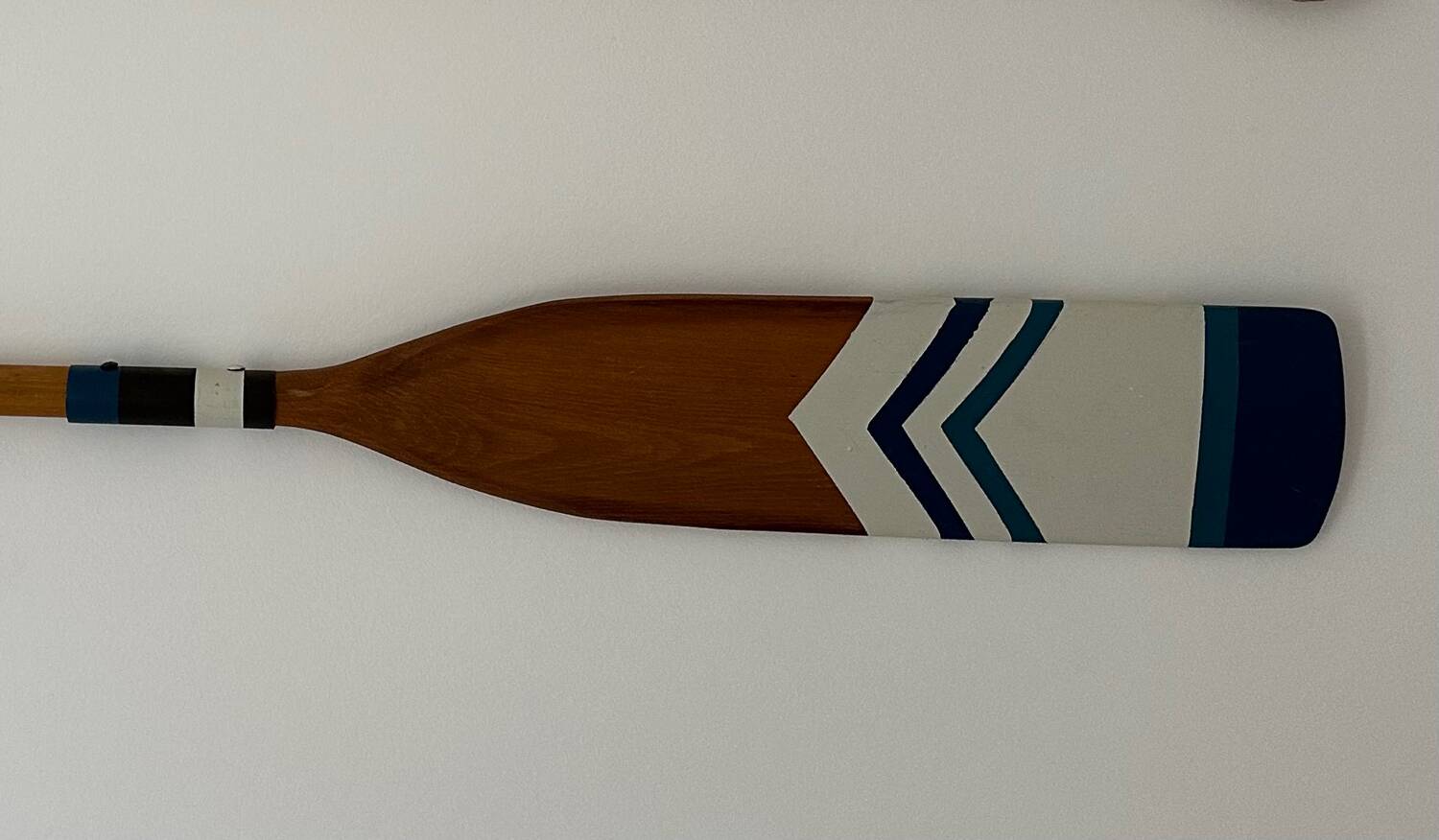 Decorative oar 150 cm long - rustic style