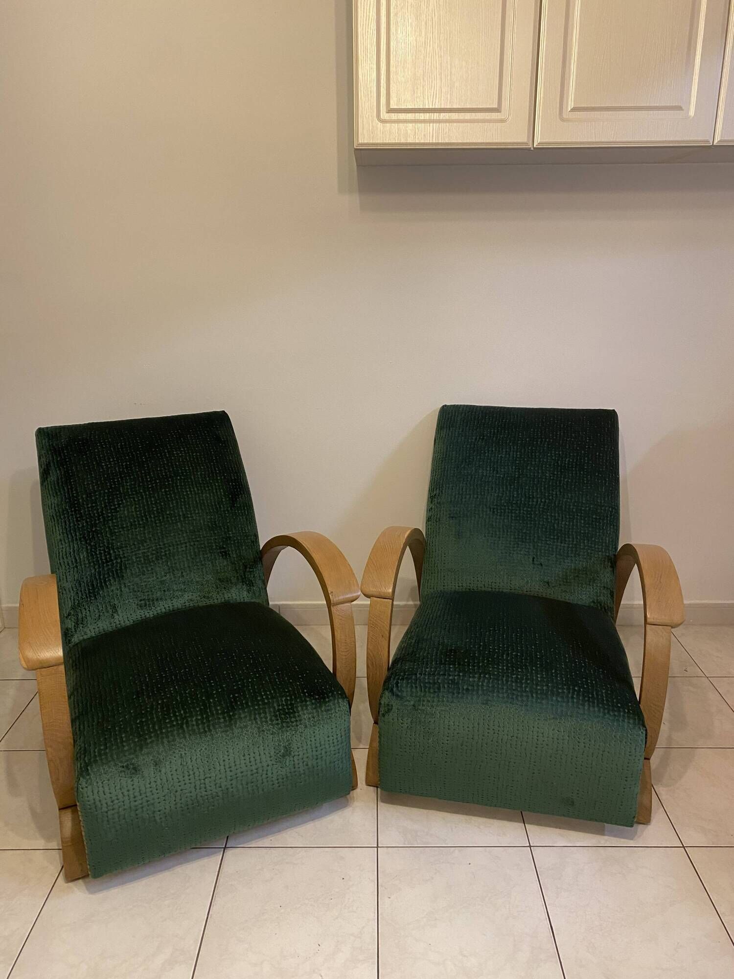 Art Deco armchairs
