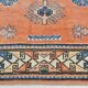 5x7 Orange & Blue Classic Vintage Rug, 154x203Cm