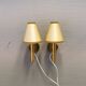 A set of wall lamps from the 70s, designed by Svend Mejlstrøm, for MS Lighting Denmark.