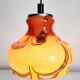 Lampe à suspension vintage en glaçure de Murano, Carlo Moretti, Italie, Jaren 1960