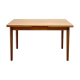 Extendable mid century teak dining table by scovby, denmark, 1950s