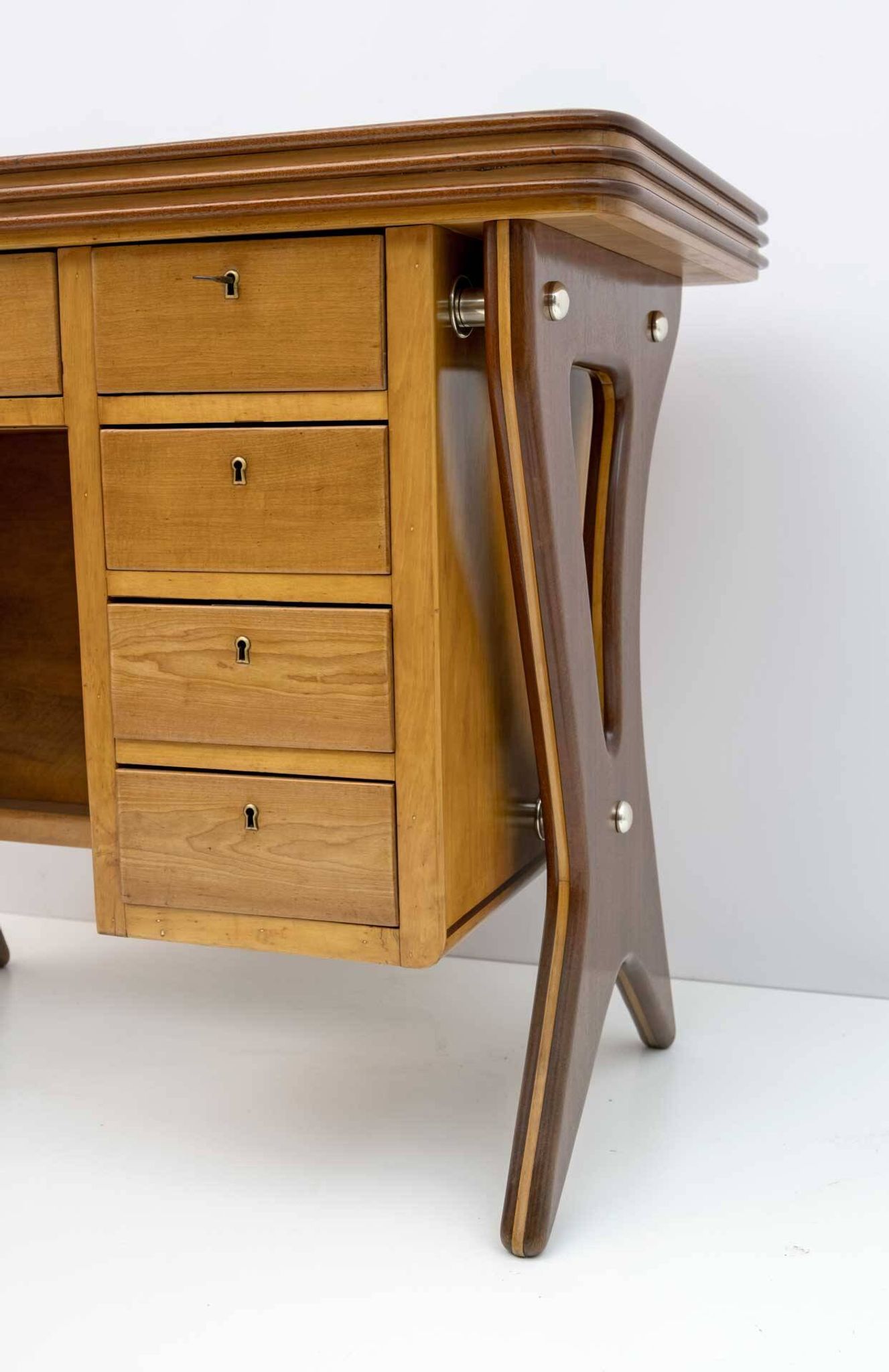 Mid-Century Modern Italian Shop Counter Cash Desk, 1950s