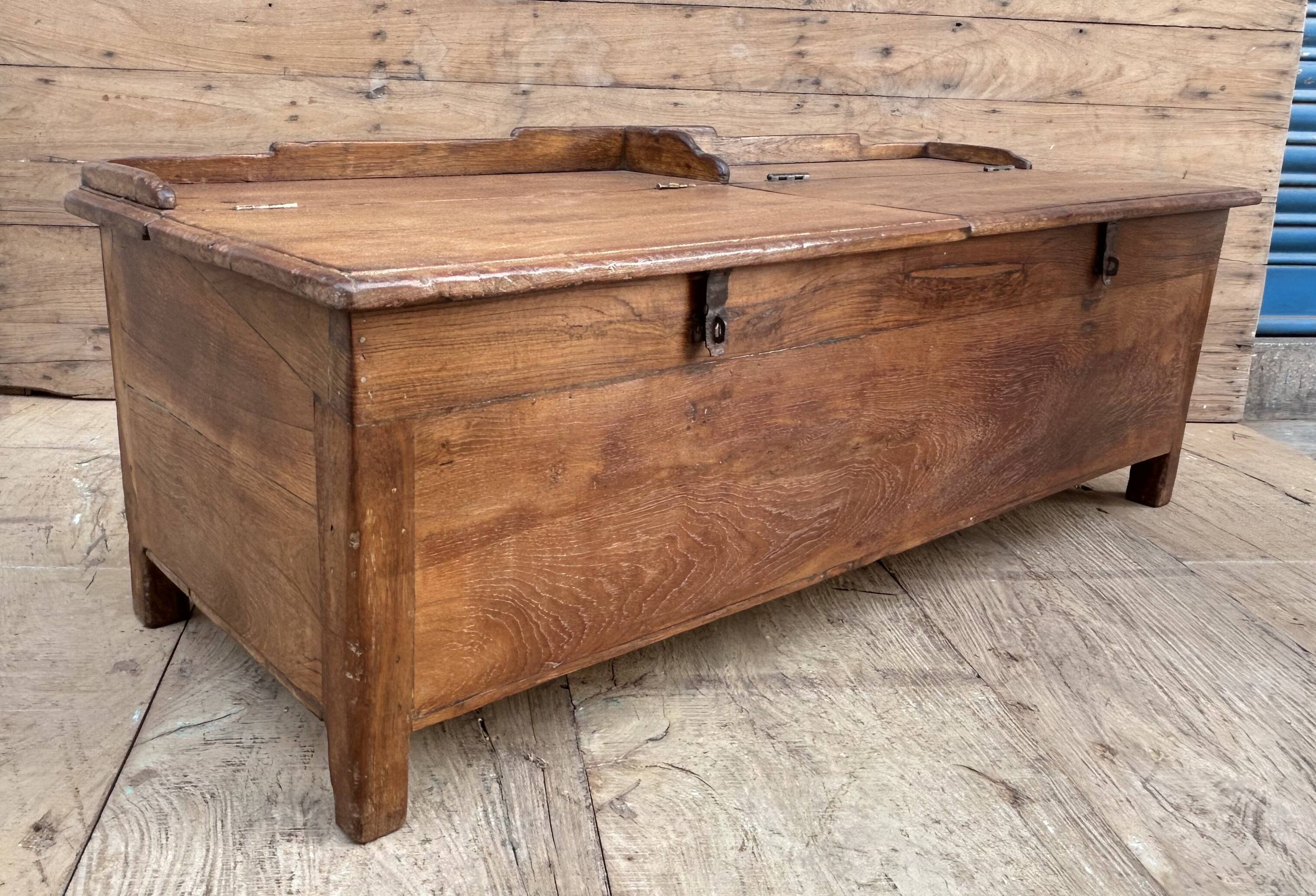 bench - teak safe from Burma