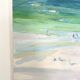 Huile sur toile paysage maritime