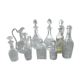 Lot de 9 carafes anciennes