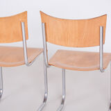 Set of four mart stam dining chairs - 1930s