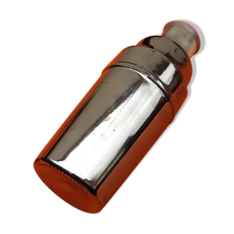 1960s bottle, shaker lacquered glass chrome 75cl height: 225mm
