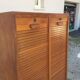 Filing cabinet in light oak