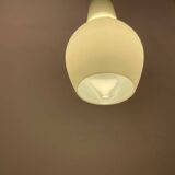 Bronze Opaline Glass Light Pendants Set of 2 1950’s