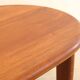Table de salon design Niels Bach en teck deens 'Hansen'