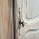 Louis XV wardrobe 3 doors wardrobe ceruse