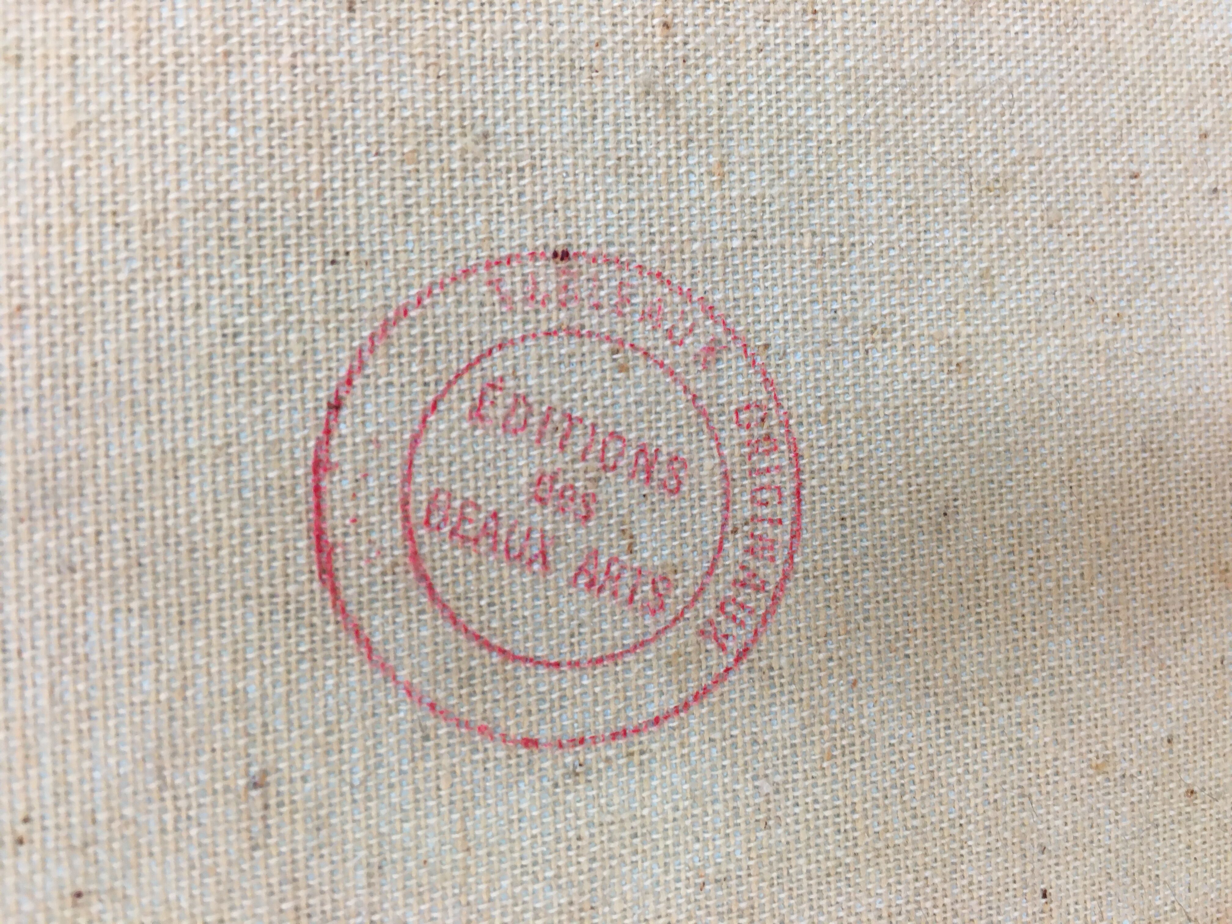 Marine painting 60.5 x 90 x 20 cm