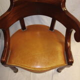 Ancien fauteuil de bureau Louis Philippe