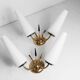 Pair of wall lamps 1960