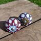 Genuine stoneware door knobs