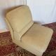 Vintage Swann armchair in textured beige fabric – 1970s