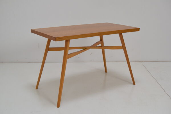 table basse vintage de Drevopodnik Holesov, années 1970