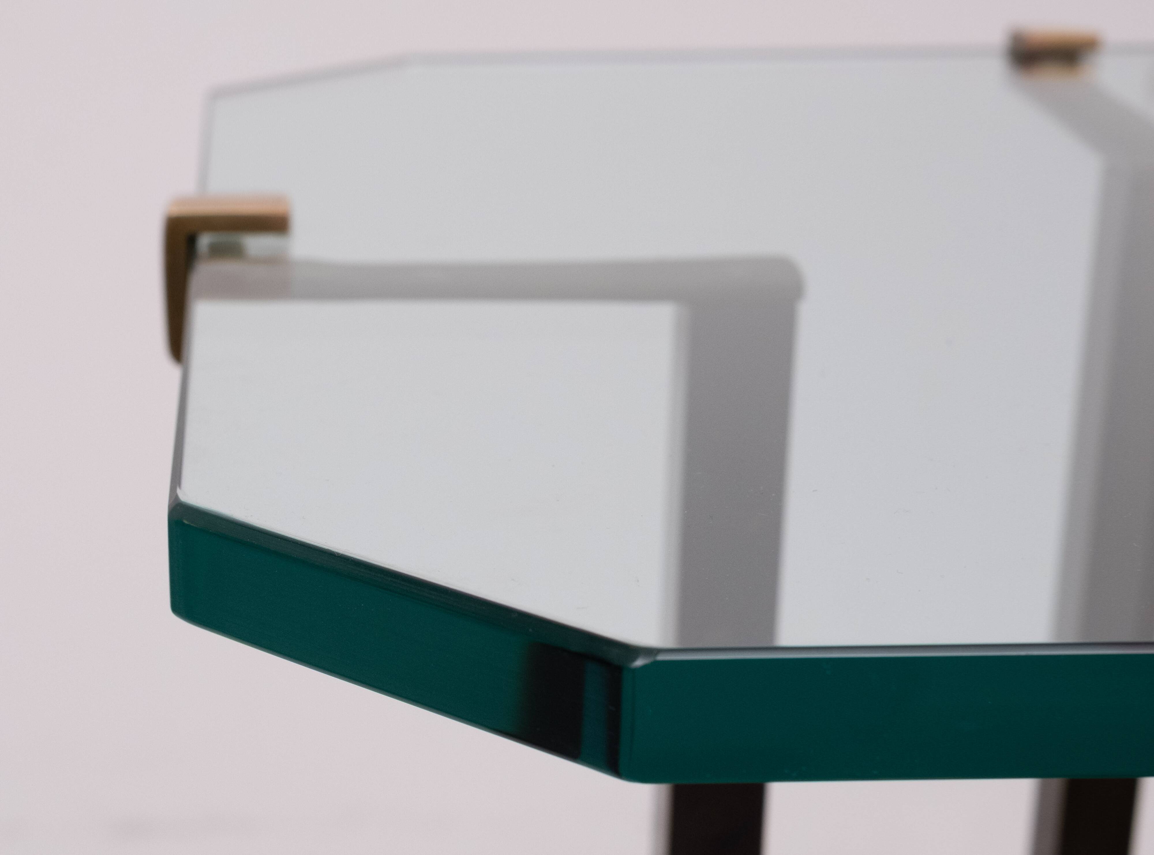 Stunning pair Peter Ghyczy T18 Side Tables 1970s
