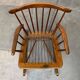 Mid-century rocking chair with new Kvadrat cushion by Børge Mogensen for FDB Møbler, 1960s.