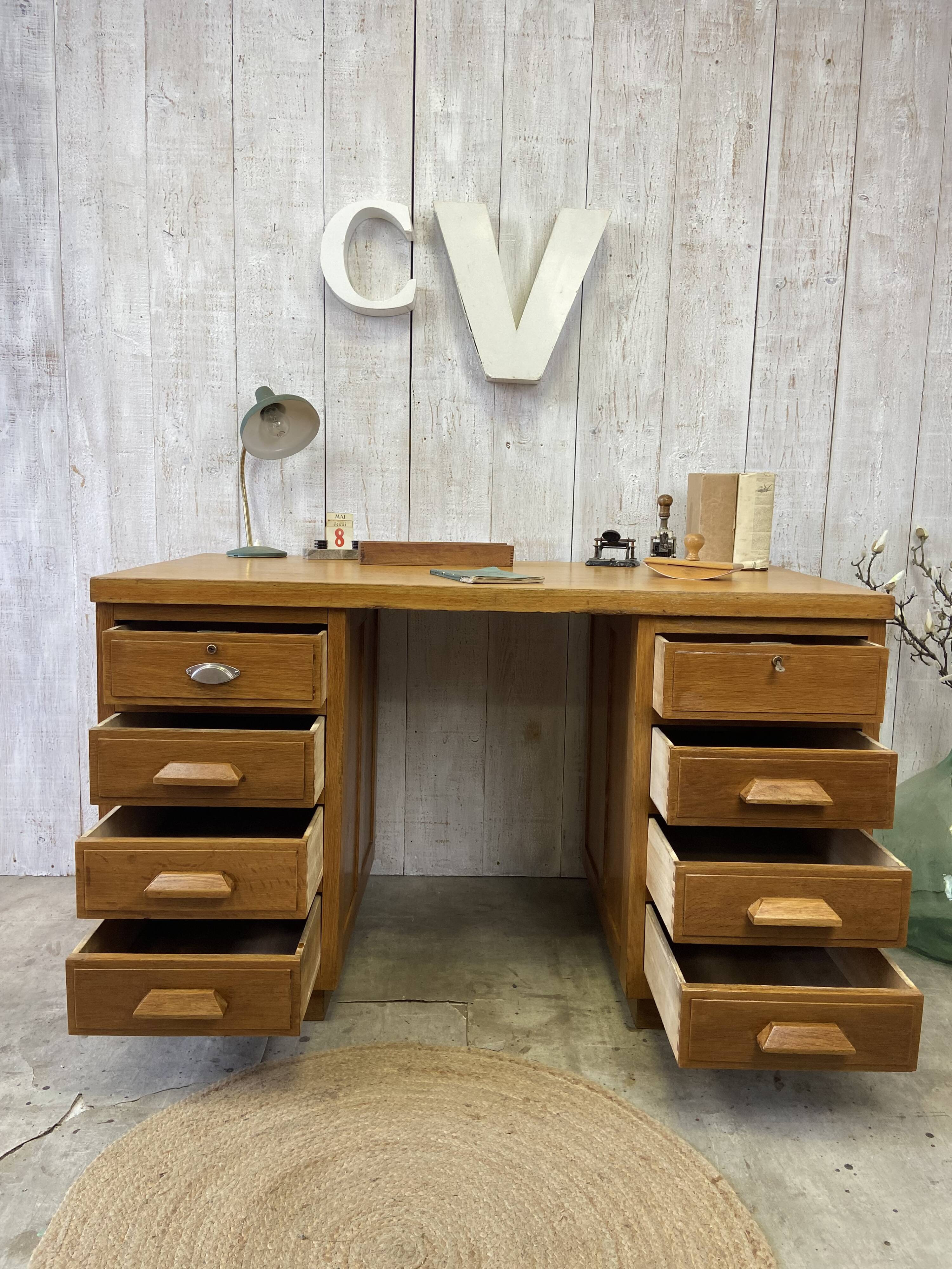 Vintage warden's office