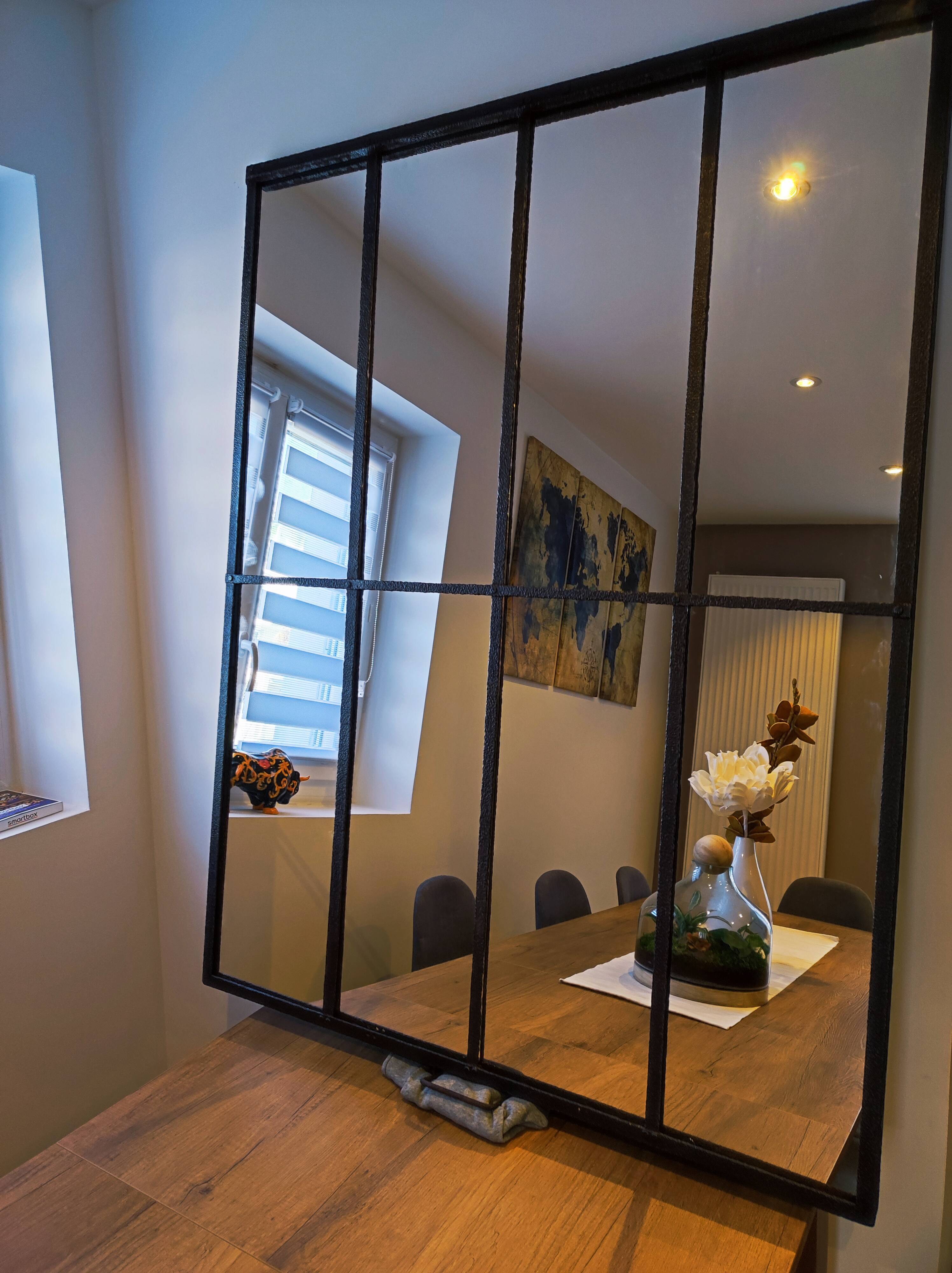 Restored old glass roof