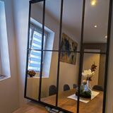 Miroir verrière ancienne r